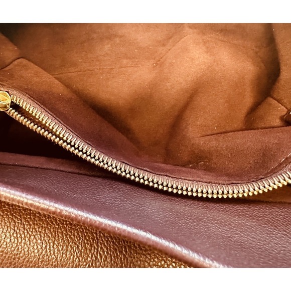 Louis Vuitton Monogram Canvas Olympe Shoulder Handbag Push Lock Closure Purple - Picture 17 of 17